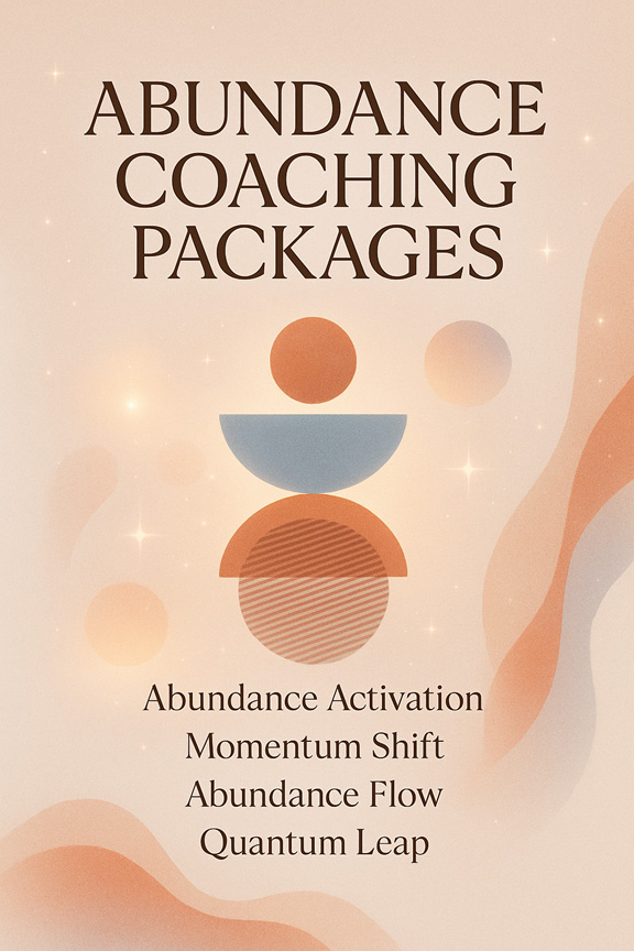 Abundance Coaching Packages Abundance Coaching